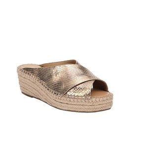 Franco Sarto Gold Espadrilles